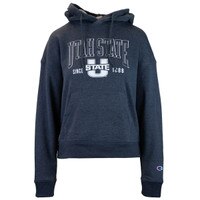Utah state 1888 champion navy women's hoodie sweatshirt